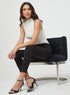 Black Skinny Low Waist Pant