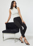 Black Skinny Low Waist Pant