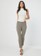 Grey Skinny Low Waist Pant