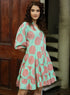 Large Polka Dotted Mini Dress