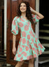 Large Polka Dotted Mini Dress
