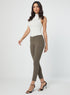 Brown Skinny Low Waist Pant