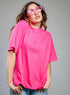 Hot Pink Oversized T-shirt