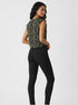 V Neck Floral-Printed Front Button Top