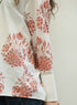 Pink Border Oversized Block Print Shirt