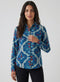 Classic Collared Block Print Shirt