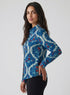 Classic Collared Block Print Shirt