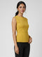 Mustard Half Corset Body Hugging Top