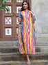 Kaftan Dress With Functional Side Pockets