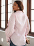 Light Pink Cuff Tie Oversized Top