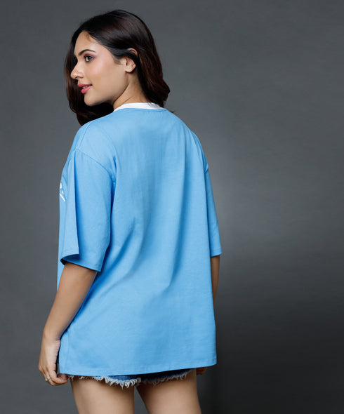 Floral Printed Oversized Tshirt