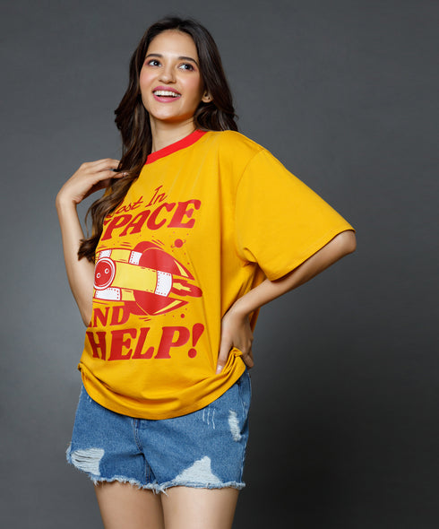 Lost In Space Oversized Tshirt