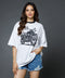 Motor Bike Printed Oversized Tshirt