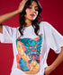 Chineese Dragon Printed Oversized Tshirt