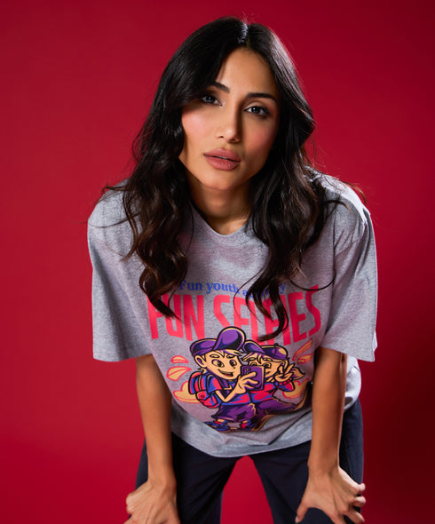 Fun Slefies Oversized Tshirt