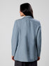 Marl Blue Colour Classic Formal Blazer