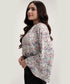 Sleeve Flared Printed Top