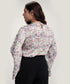 Sleeve Flared Printed Top