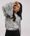 Flared Sleeve Printed Top