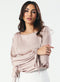 Square Neck Top with Large Sleeve Top