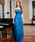 Cowl Neck Satin Maxi Dress
