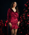 Velvet Dress - Maroon