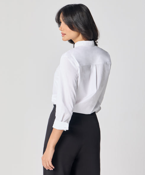 Formal Cotton Off White Shirt