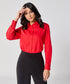 Formal Cotton Red Shirt