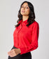 Formal Cotton Red Shirt