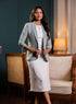 Basic Lapel Collared Blazer - Pastel Green