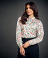 Satin Printed Long Sleeve Shirt