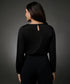 Long Sleeve Black Top