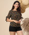 Floral Printed Tie Up Top