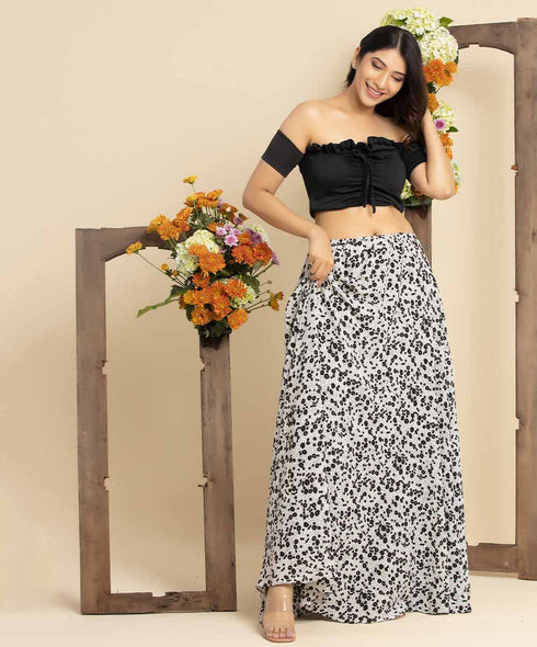 Amelia Printed Maxi Skirt