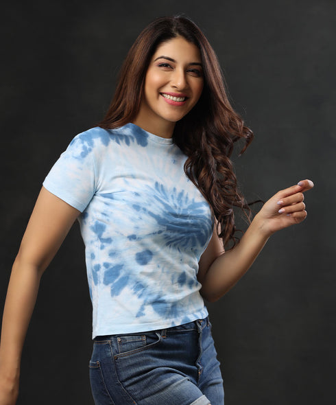 Water Drop Tie And Dye T-Shirt