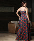 Vneck Floral Soft Printed Maxi Dress