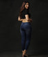 Mid Waist Pocket Curve Jean