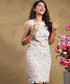 Pastel Printed Shift Dress