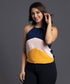 Three Panel Halter Neck Top