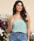 Ditsy Floral Mint Cami Top