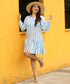 Loose Fitted Stripe Dress