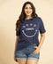 Good Vibes Smiley Face Printed Tshirt
