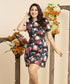 Floral Mini Notebook Dress