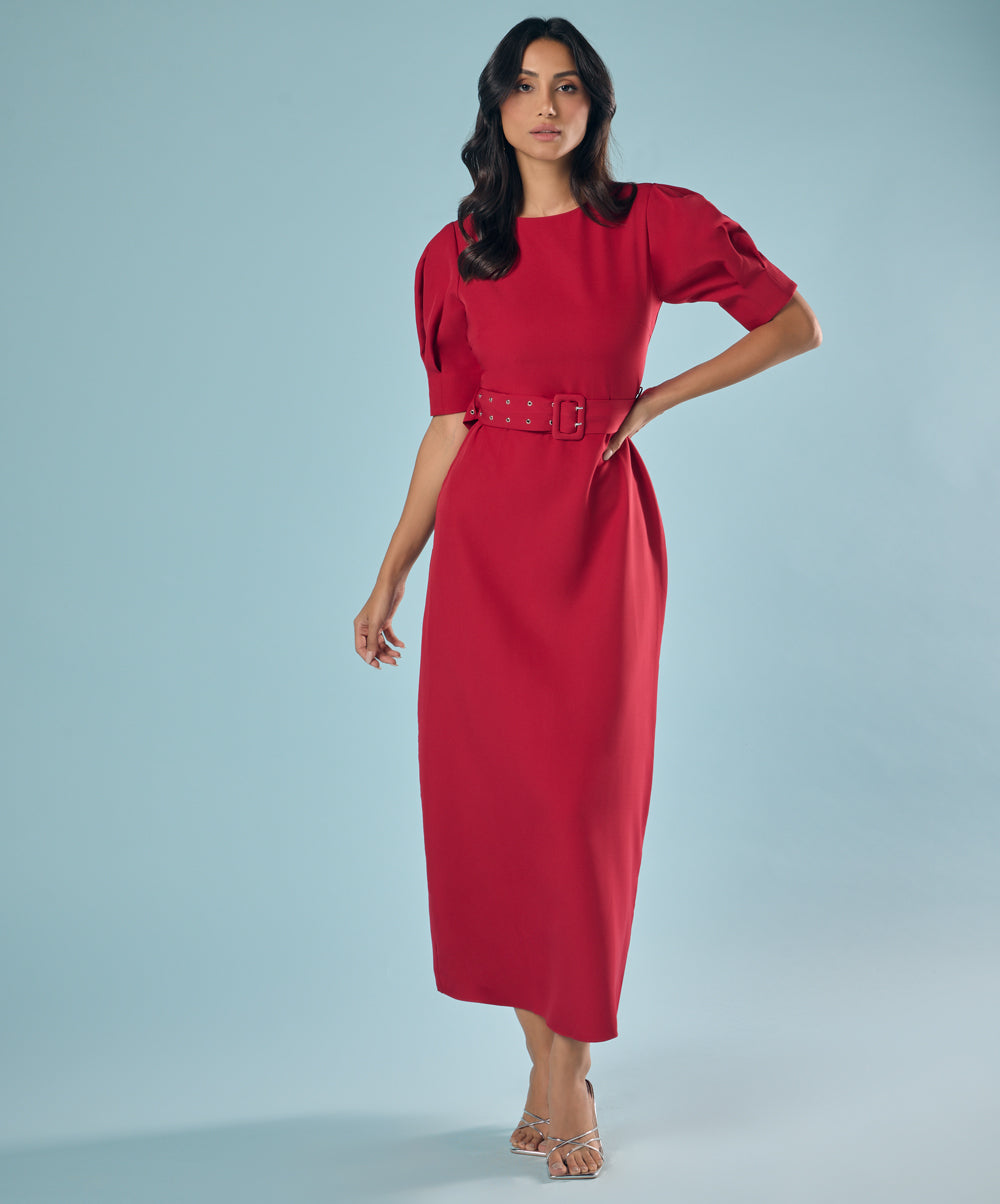 chinese dress ladies Tendenza Sleeveless High Neck Maxi Dress – Thilakawardhana main image 0