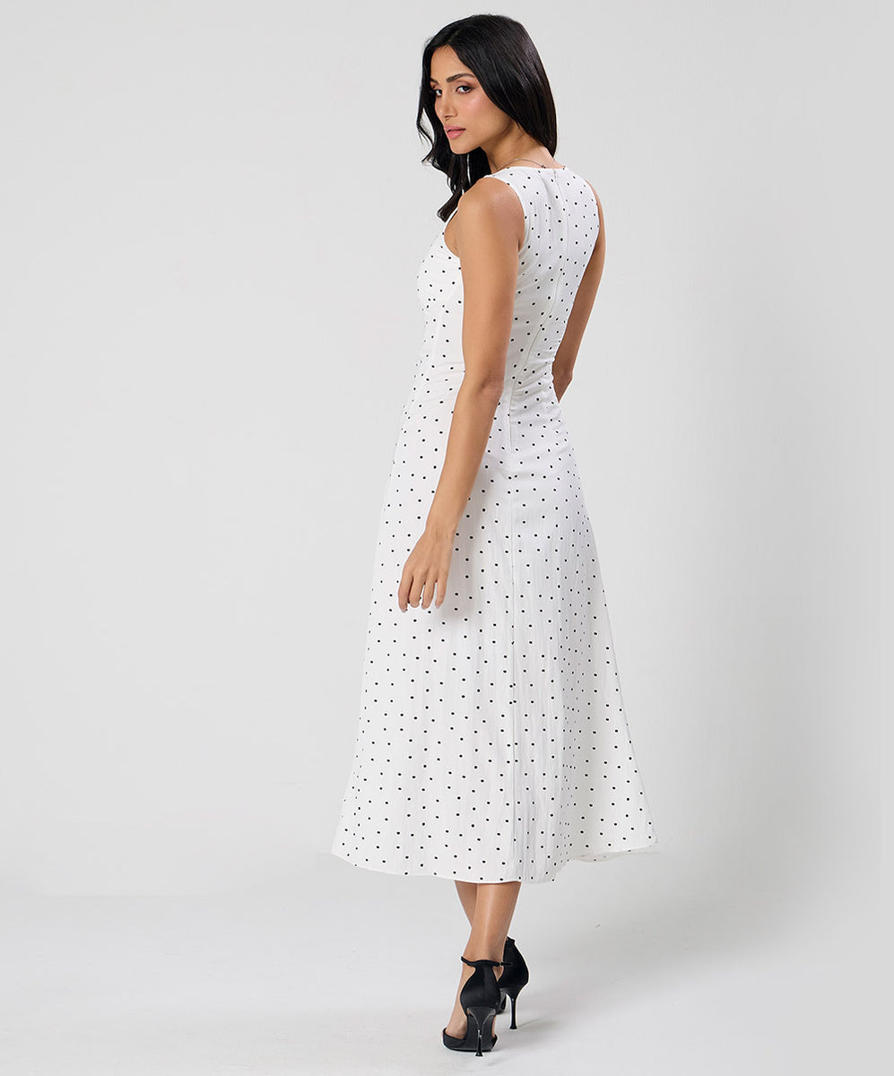 Sleeveless Empire Cut Aline Dress – Zigzag